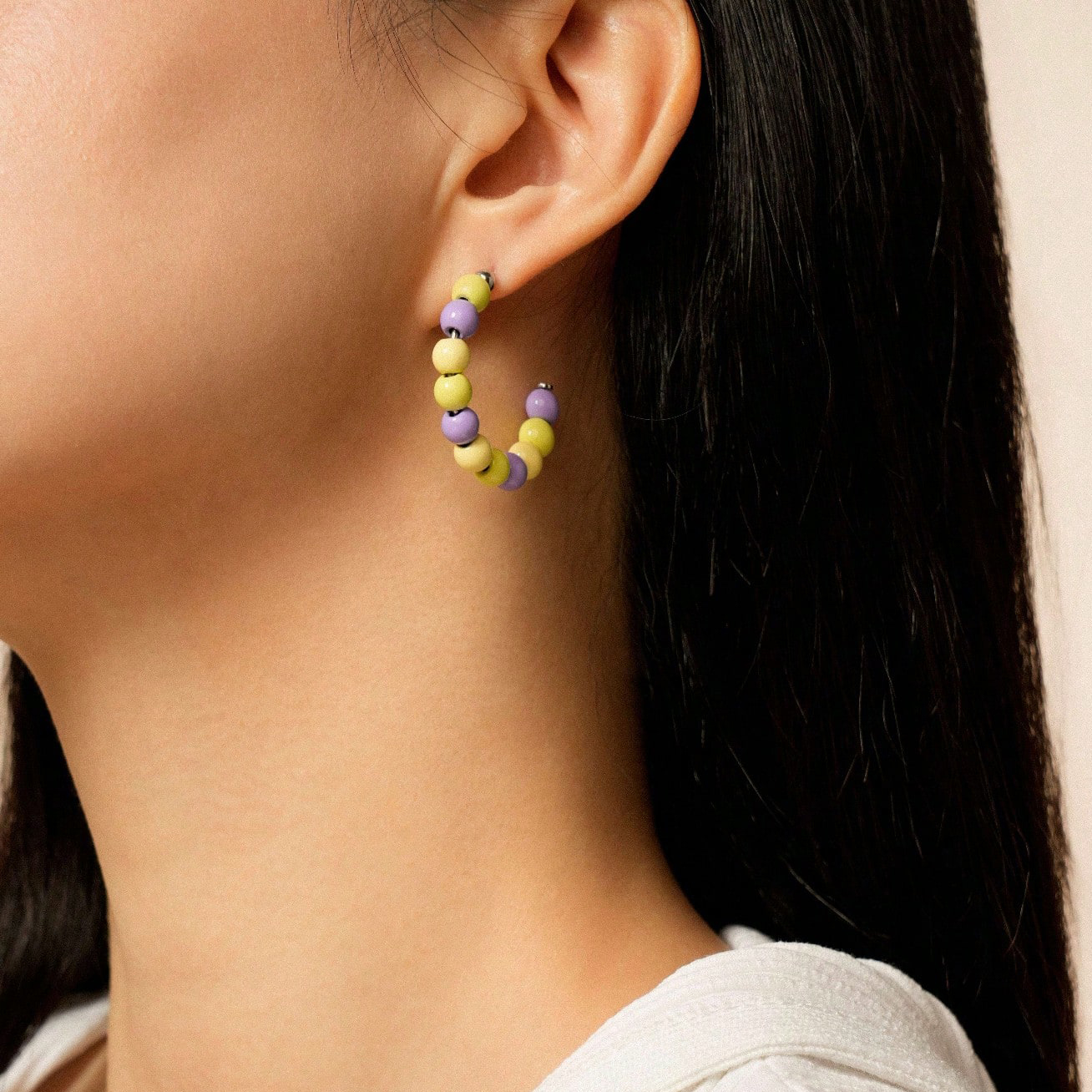 Sporty Neon Seed Bead Set, Y2K Trend Jewelry, Wearing during daily exercise - 图片 6