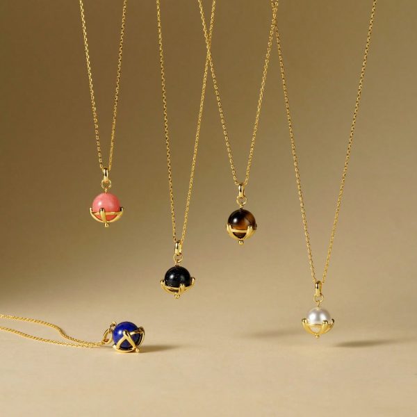 Planet Luck-Changing Necklace, 18K Gold Plated, Stylish Lucky Accessory, Suitable for everyday, business, and casual occasions.