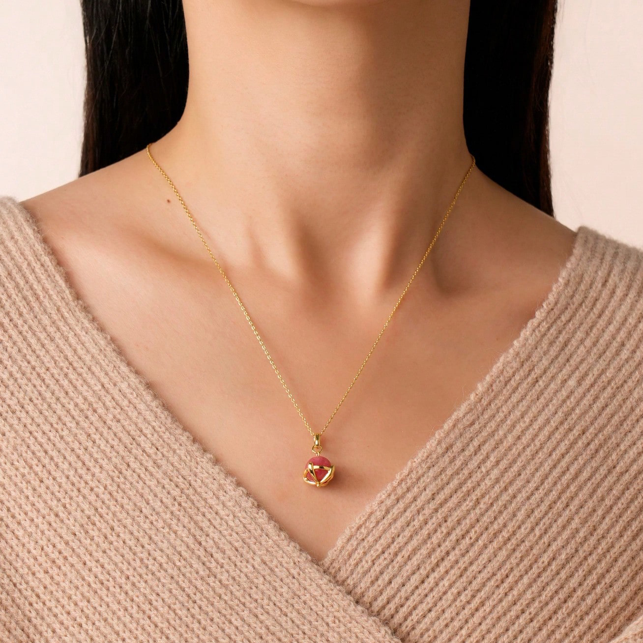 Planet Luck-Changing Necklace, 18K Gold Plated, Stylish Lucky Accessory, Suitable for everyday, business, and casual occasions. - 图片 5