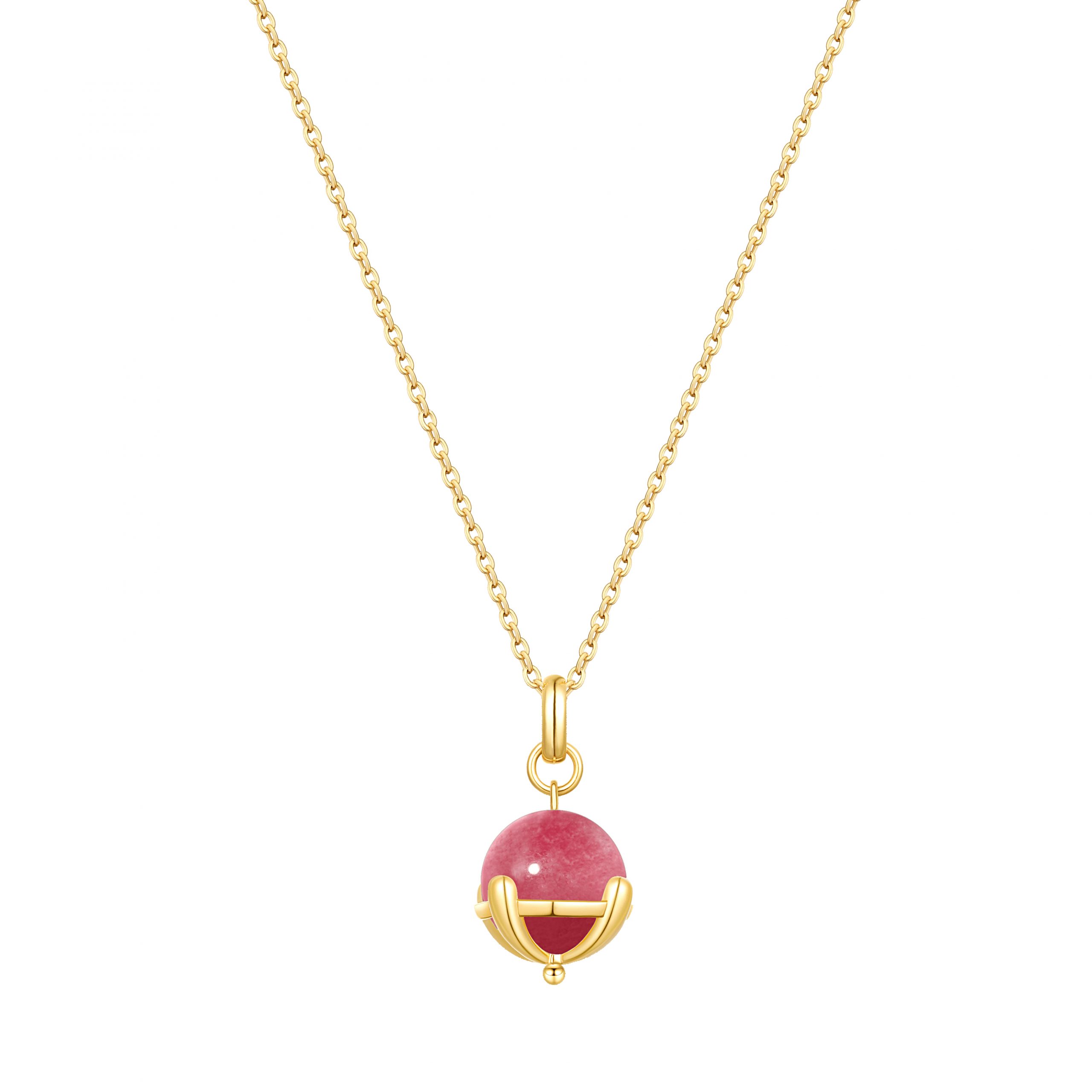 Planet Luck-Changing Necklace, 18K Gold Plated, Stylish Lucky Accessory, Suitable for everyday, business, and casual occasions. - 图片 3